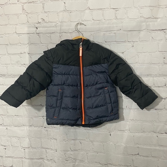 Healthtex Infants Size 12 Months Puffer Hooded Zip Up Jacket - Picture 1 of 4